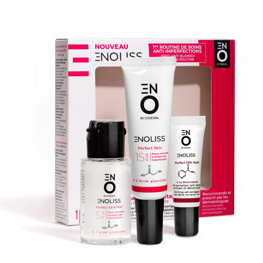 Routine de soins anti-imperfections en 3 étapes pour les peaux à tendance acnéique