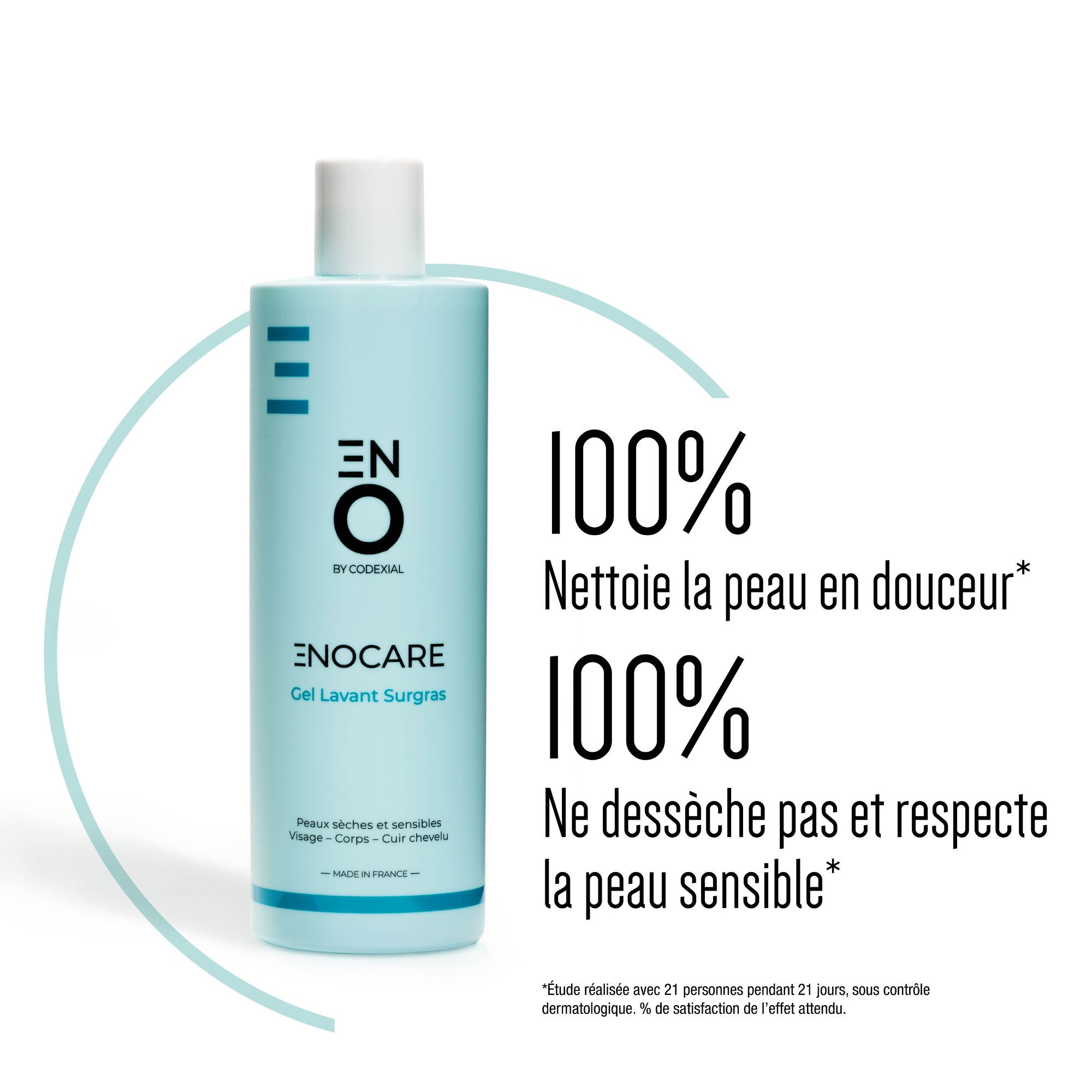 Gel nettoyant doux et protecteur, sans savon, nettoie la peau et les cheveux en douceur-Image5